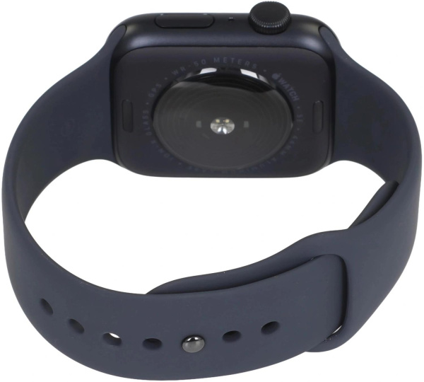 Смарт-часы Apple Watch SE 3 2025 A3325 44мм OLED корп.темная ночь Sport Band рем.темная ночь разм.брасл.:S/M (MEHN4J/A)