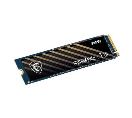 SSD-накопитель M.2 1Тб MSI SPATIUM M450 [S78-440L980-P83] (TLC 3D NAND,NVMe,3600/3000 Мб/с)