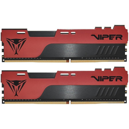 Память DDR4 32Gb 3200MHz Patriot PVE2432G320C8 Viper Elite II RTL Gaming PC4-25600 CL18 DIMM 288-pin 1.35В с радиатором Ret