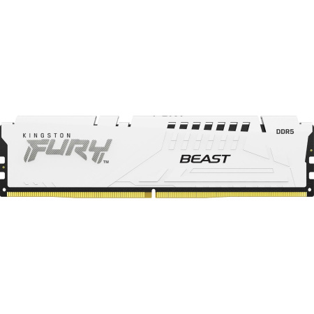 Память оперативная/ Kingston 32GB 5200MT/s DDR5 CL40 DIMM FURY Beast White XMP