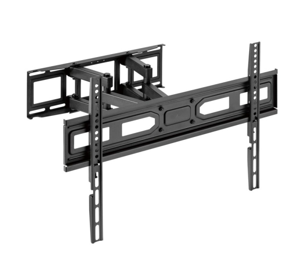 Кронштейн ITECHmount SLT-460 черный настенный,для тв,37-80",до 40кг,от стены 67-355 мм,с выносом, с функцией наклона -15°~ +3°,и поворота 60°/+60 VESA