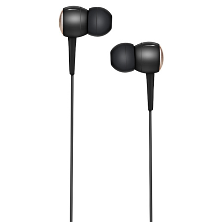 Гарнитура проводная HOCO M19 series вставные, 16Ом, 116дБ, кабель 1.2м, Black