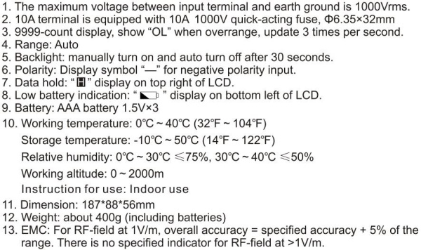 Мультиметр Uni-T UT60BT