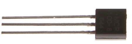 Тиристор MCR100-8G, 600V, 0.8A, TO92