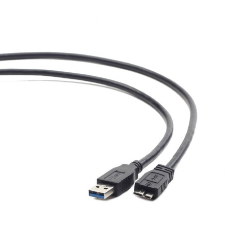 Кабель USB3.0 USB(m)-MicroUSB3.0(m)  3.0м Cablexpert (CCP-mUSB3-AMBM-10), черный