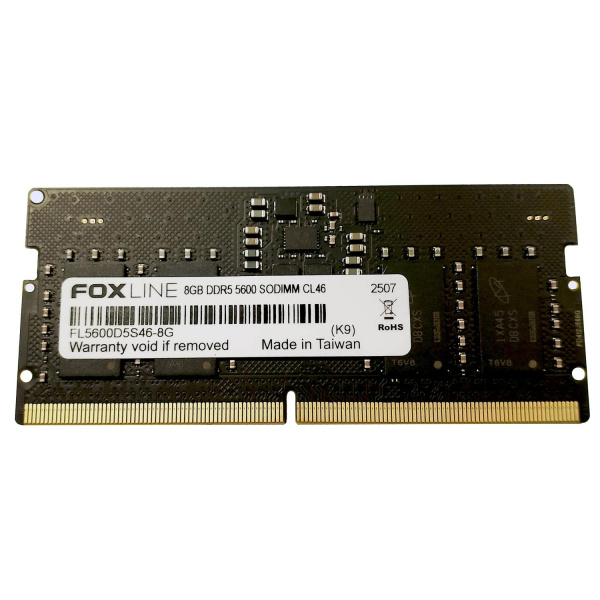 Память оперативная/ Foxline SODIMM 8GB 5600 DDR5 CL 46