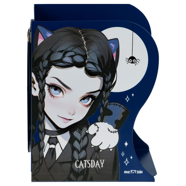 Подставка для книг MESHU "Catsday", 3 отделения, раздвижная (MS_59312)