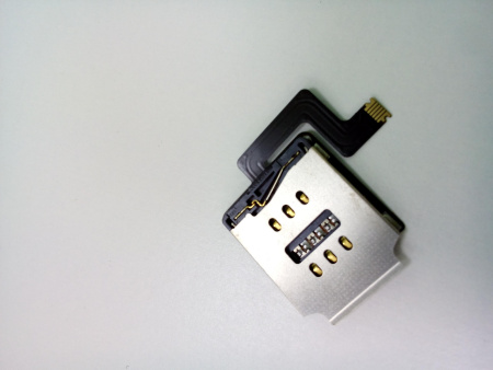 Шлейф iPad Air c SIM-коннектором