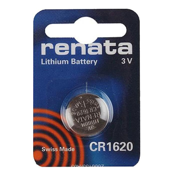 Батарейка CR1620 Renata 1шт. /3В. литиевая