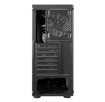 Корпус ATX Б_БП 1STPLAYER FIRE DANCING V3-B (USB, Audio, 4x120mm LED, черный)[V3-B-4F1]