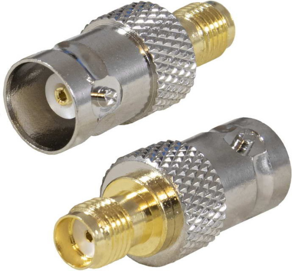 Переходник BNC гнездо - SMA-F, BNCF-SMAF