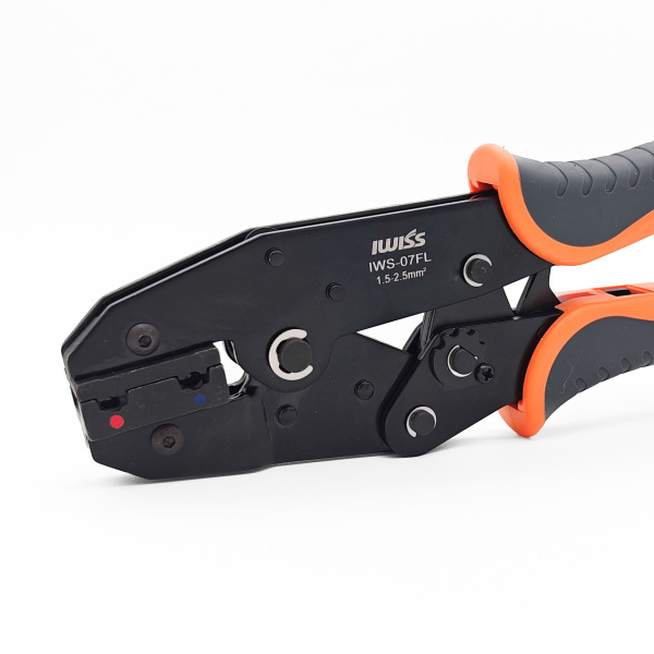 Кримпер Iwiss IWS-07FL, 0.5..2.5кв.мм, РФИ-4.8 РФИ-6.3