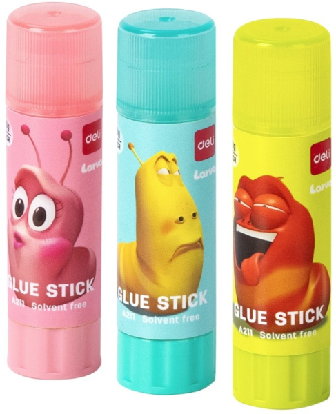 Клей-карандаш DELI 08гр. "Larva" (EA211)