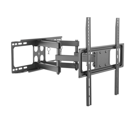 Кронштейн ITECHmount PTRB440LN черный настенный,для тв,32-55",до 40кг,от стены 53-464мм,с функцией наклона ＋5°～-15°,поворота 60° вправо / 60° влево,по