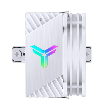 Кулер S115х/1200/1700/1851/AMx Jonsbo CR-1400 E ARGB White (160W/92mm/800-2200rpm/ARGB/4 тепловые трубки/белый)
