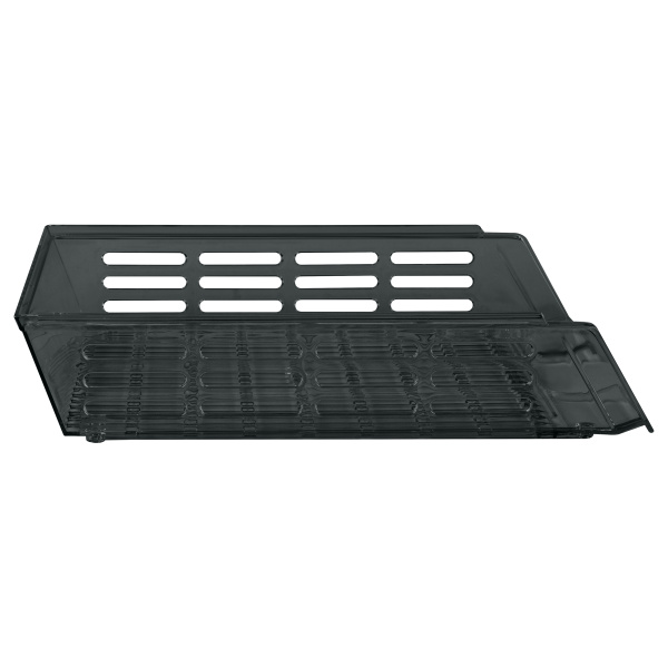 Лоток горизонтальный СТАММ "XXL" тонированный черный ЛТГ-30572