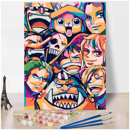 Картина по номерам RedPanda "Ван Пис Пираты" 30*40см (р54426)