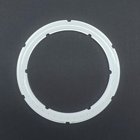 Светодиод COB кольцо  D80d/64мм, DC 12в, 8.5вт, синий, 460,,465нм