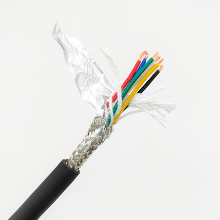 Кабель экранированный TRVVP  6х0.5мм2, метражом, гибкий для ЧПУ