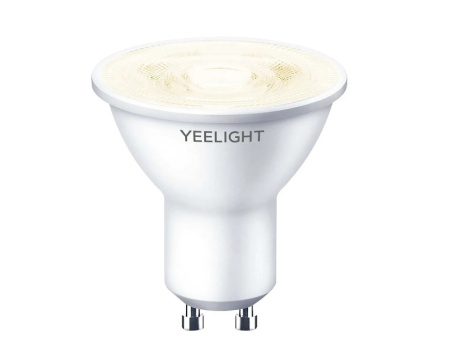 Умная LED лампочка Yeelight  GU10 W1 димируемая, WiFi комплект 4шт  (4.8 Вт, 350 лм, 2700 К, 220В) YGYC0120005WTEU