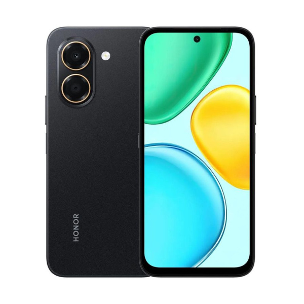 Смартфон Honor X7e 6Гб 256Гб Черный 6.61", TFT LCD, 1604*720, 2*2+6*1.7Ггц, 50+0.08МП, 5Мп, NFC, 4G, 7000мАч, And
