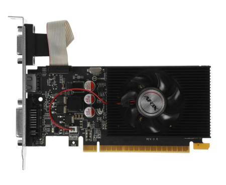 Видеокарта GeForce GT730 AFOX 2Гб GDDR3,128bit,VGA,DVI,HDMI LP Single Fan (AF730-2048D3L6) ret