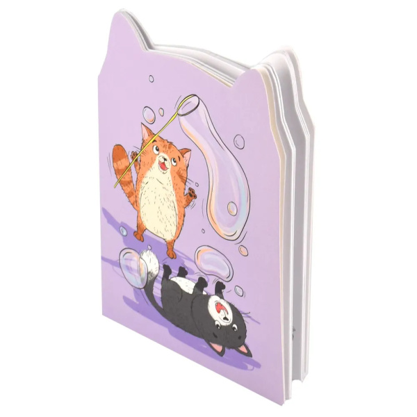 Блокнот Феникс 12*17 см. 32л. "Дружелюбные коты" 63030