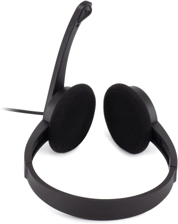 Гарнитура проводная Оклик HS-M600 накладные, кабель 1.8м, Черный