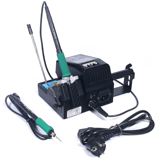 Паяльная станция Yihua 982-II, паяльник 90..450С, 50вт/120вт, C210/C245