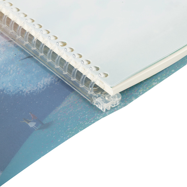 Тетрадь на кольцах 80л. "Beautiful place" пласт. обложка Greenwich Line (Nrp80A5_38629)