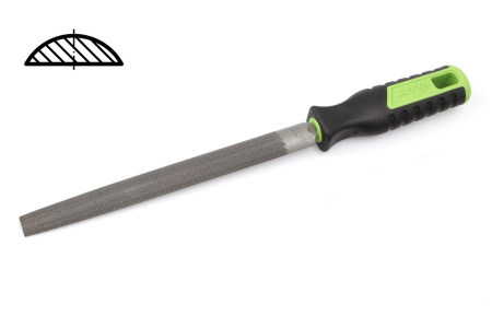 Напильник полукруглый 200мм, №1, T12 60HRC, Дело техники 252321