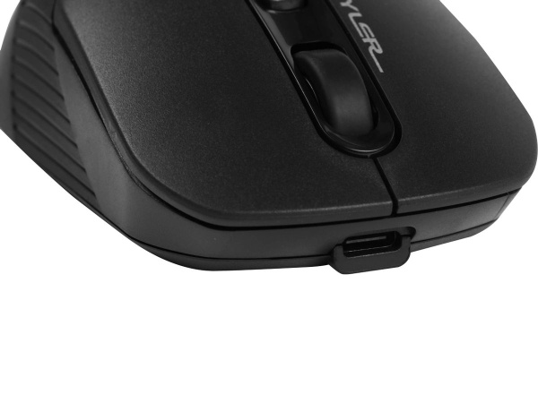 Мышь беспроводная A4Tech Fstyler FB10C оптическая 2000dpi, BT/Radio USB 4but черный