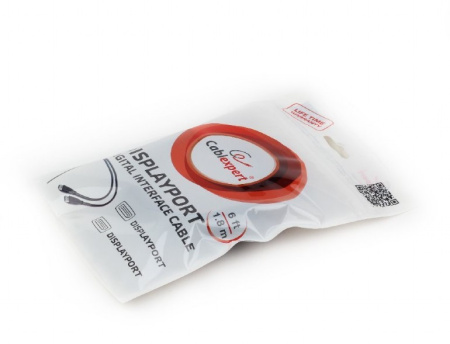 Кабель DisplayPort(m) - DisplayPort(m)  1.8м Cablexpert, черный (CC-DP-6)