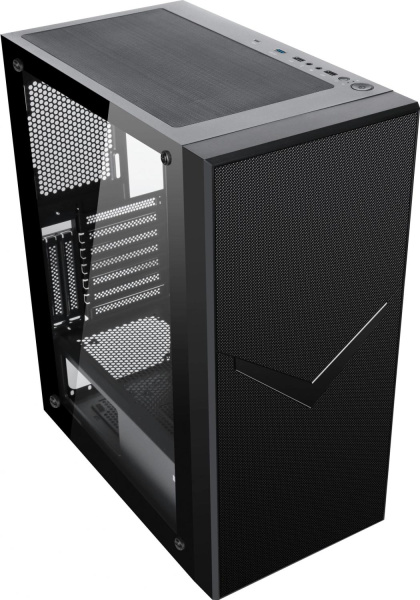 Корпус Accord ACC-3501 черный без БП ATX 8x120mm 5x140mm 2x200mm 2xUSB2.0 1xUSB3.0 audio bott PSU