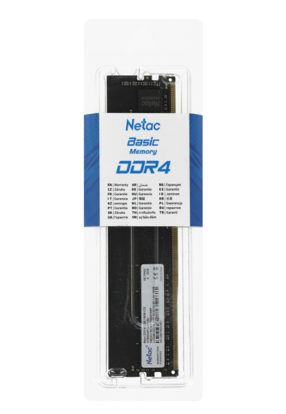 Модуль памяти DIMM DDR4 16Гб 3200МГц Netac (NTBSD4P32SP-16J) CL22