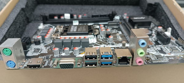 Распродажа! Мат.плата S1200 H510 AFOX IH510D4-MA6-V2 (mATX,2DDR4,M.2,PCI-E16,3SATA3,HDMI,VGA,PC3200) (без комплекта)