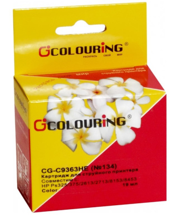 Картридж_струйный Colouring CG-C9363HE №134 для P PS325/375/2613/2713/8153/8453/7103 Color