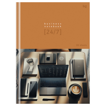 Бизнес-блокнот BG А4 80л. "Офисный стиль" ББ4т80_лг 64113