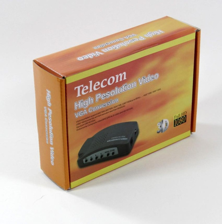 Конвертер RCA + S-video на VGA Telecom TTC4030 Конвертер RCA + S-video на VGA Telecom TTC4030