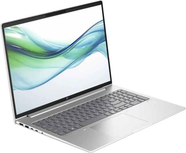 Ноутбук HP ProBook 460 G11 Core Ultra 7 155U 16Gb SSD512Gb Intel Graphics 16" IPS WUXGA (1920x1200) FreeDOS silver WiFi BT Cam (A38BHET)