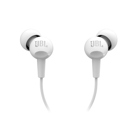 Гарнитура JBL C100si вставные, 16Ом, 103дБ, кабель 1.2м, White
