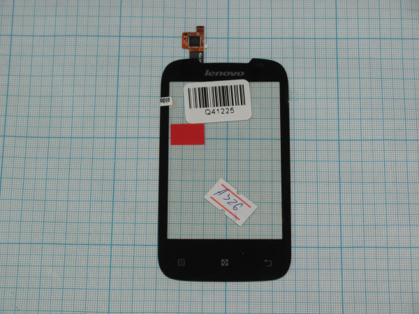 Тачскрин ( Touch screen ) Lenovo A326 чёрный