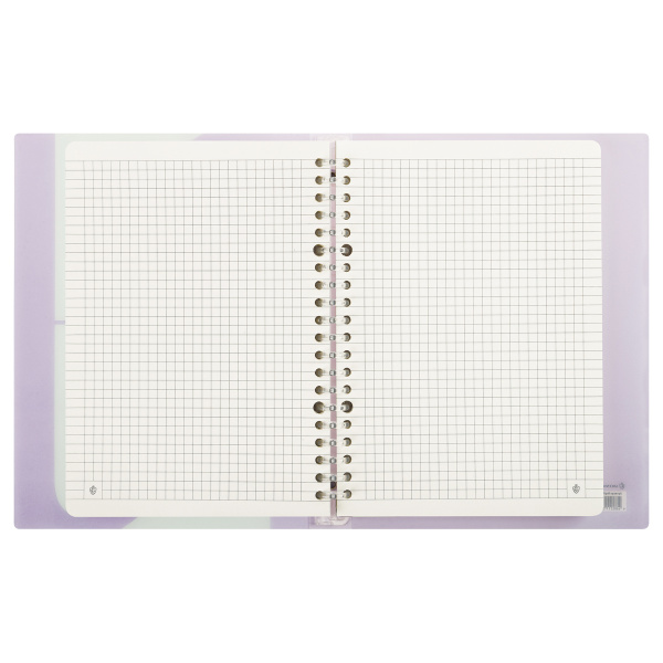 Тетрадь на кольцах 80л. "Letter symbol" пласт. обложка Greenwich Line (Nrp80A5_38621)