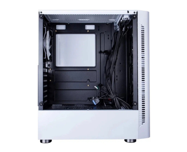 Корпус ATX Б_БП 1STPLAYER DK D4 WHITE (USB, Audio, 4x120mm LED, белый)[D4-WH-4G6]