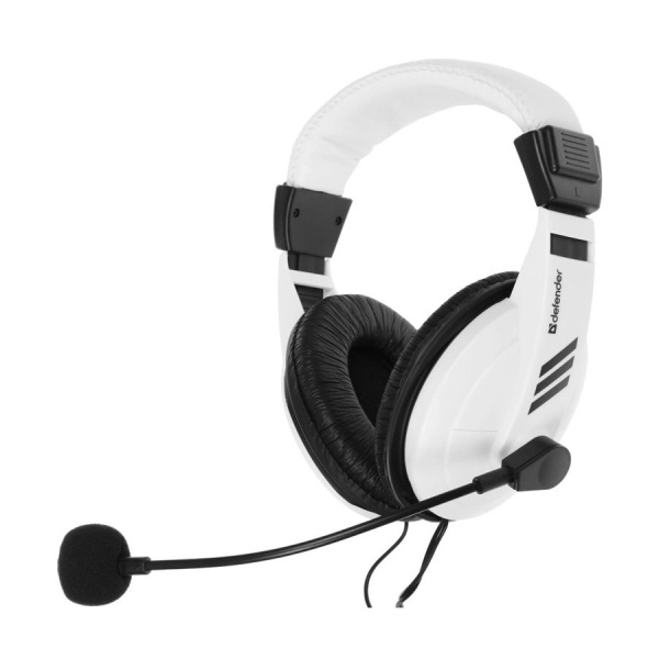 Гарнитура Defender Gryphon HN-750 мониторные, 32Ом, 105дБ, кабель 2м, White