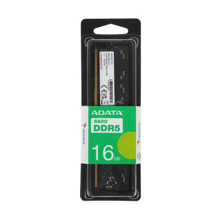 Модуль памяти DIMM DDR5 16Гб 5600МГц ADATA [AD5U560016G-S] CL46