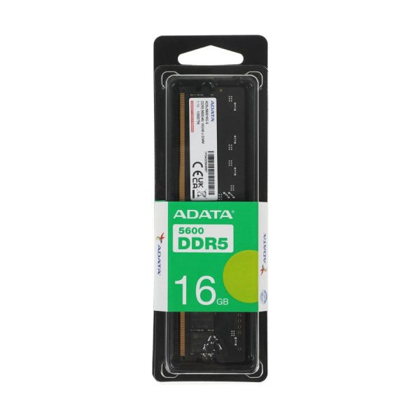 Модуль памяти DIMM DDR5 16Гб 5600МГц ADATA [AD5U560016G-S] CL46
