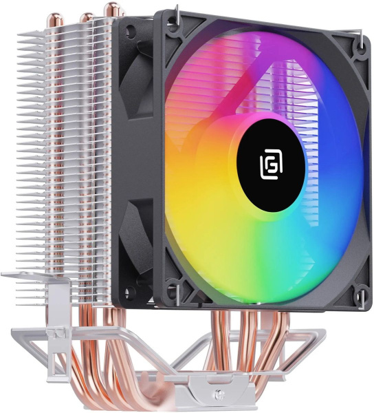 Кулер для процессора Oklick [OG-CPC130FRGB-1] [основание - алюминий\медь, 2000 об/мин, 23 дБ, 3 pin, 130 Вт]