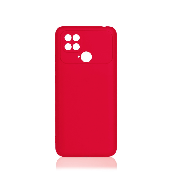 Чехол силиконовый для Poco C40 DF poCase-08 (red)
