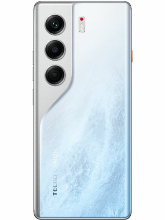 Смартфон Tecno Camon 40 12Гб 256Гб Glacier White 6.78", AMOLED, 2436*1080, 2*2.2+6*2ГГц, 50+8Мп, 32Мп, 4G, NFC, 5200мАч, And 15